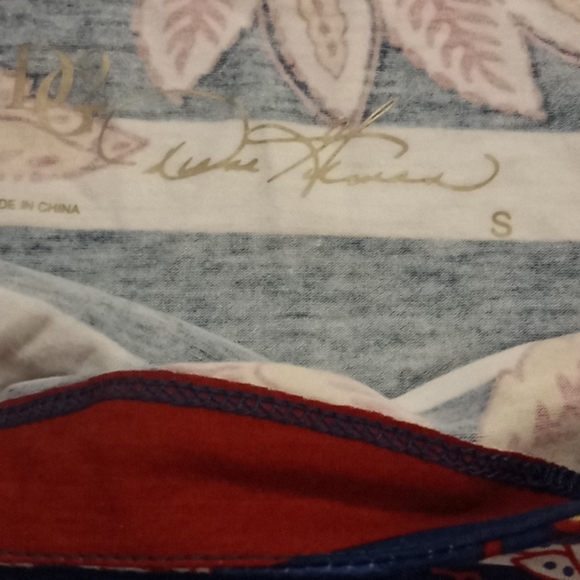 DG2 by Diane Gilman Striped Floral Top - Picture 14 of 15